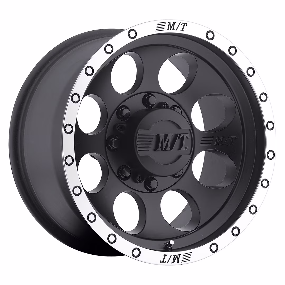 Mickey Thompson Classic Baja Lock Wheels with Matte Black Finish (17X9 / 5X5.50) 90000020087