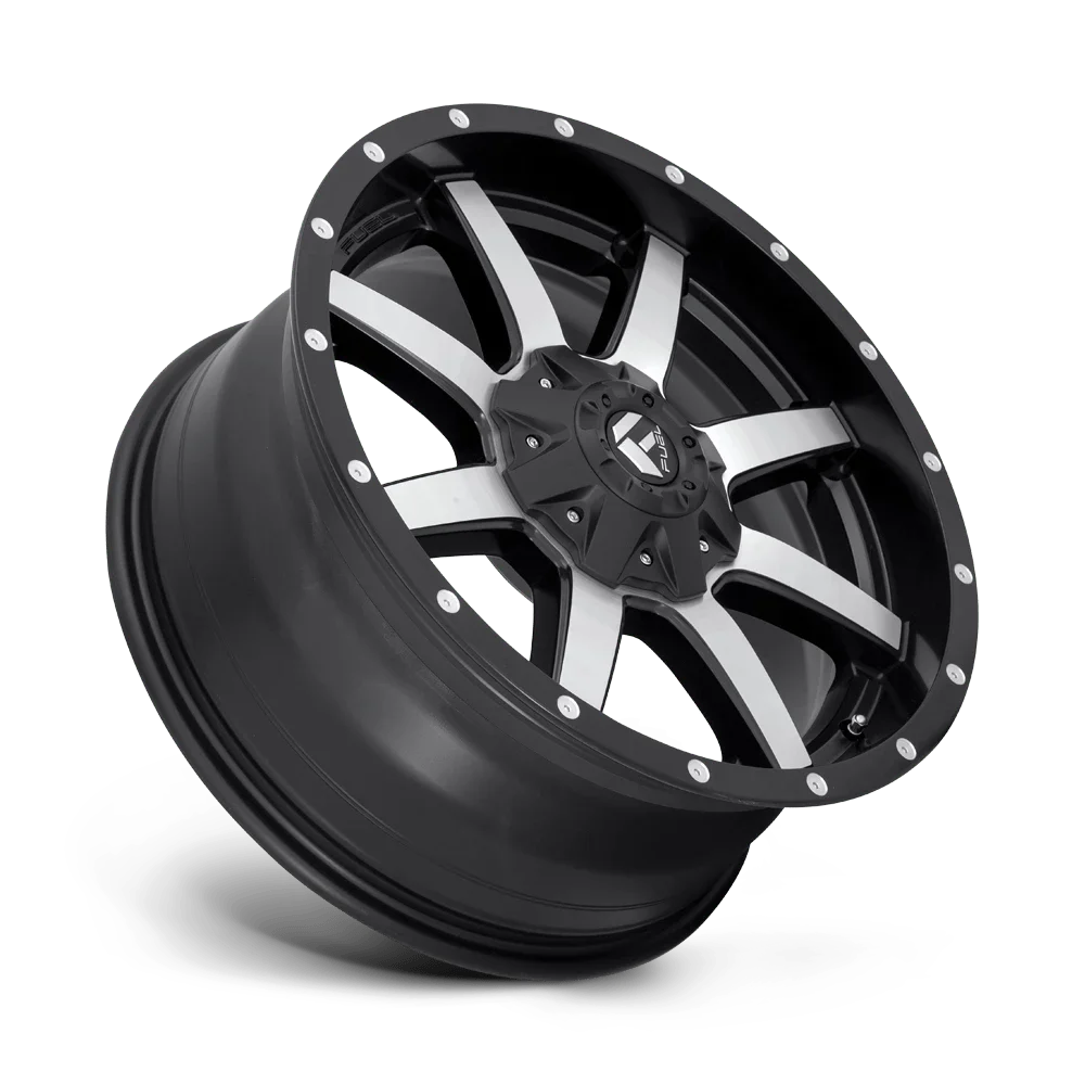 Fuel D537 Maverick 20X9 6X135/6X139.7 1Et 125.1Cb Matte Black Machined Wheel