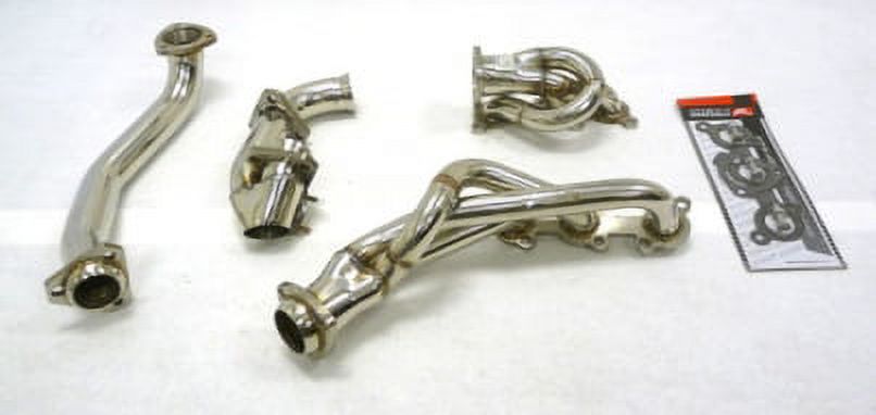 OBX's header fitment for 1996 through 2002 Toyota 4Runner 1995 thru 2004 Tacoma 1995 thru 1998 T100 V6 5VZ-FE