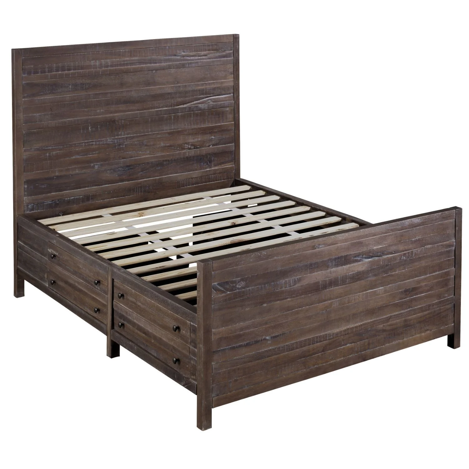 Townsend 6 PC King Storage Bedroom Set in Java