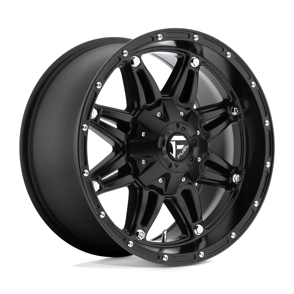 Fuel 1PC Aluminum Rim D531 HOSTAGE 20X10in Matte Black Finish, D53120002647