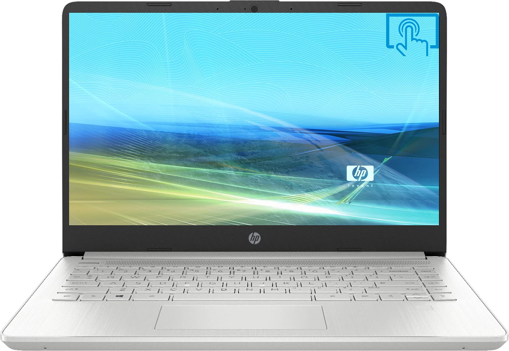 HP 2022 Pavilion 14 Inch HD Touchscreen Laptop, 11th Gen Intel Dual-Core i3-1115G4 up to 4.10 GHz, 32GB DDR4 RAM, 1TB PCIe SSD, Webcam, USB-C, HDMI, Wi-Fi, Bluetooth, Win 11 S, Silver, TiTac Card