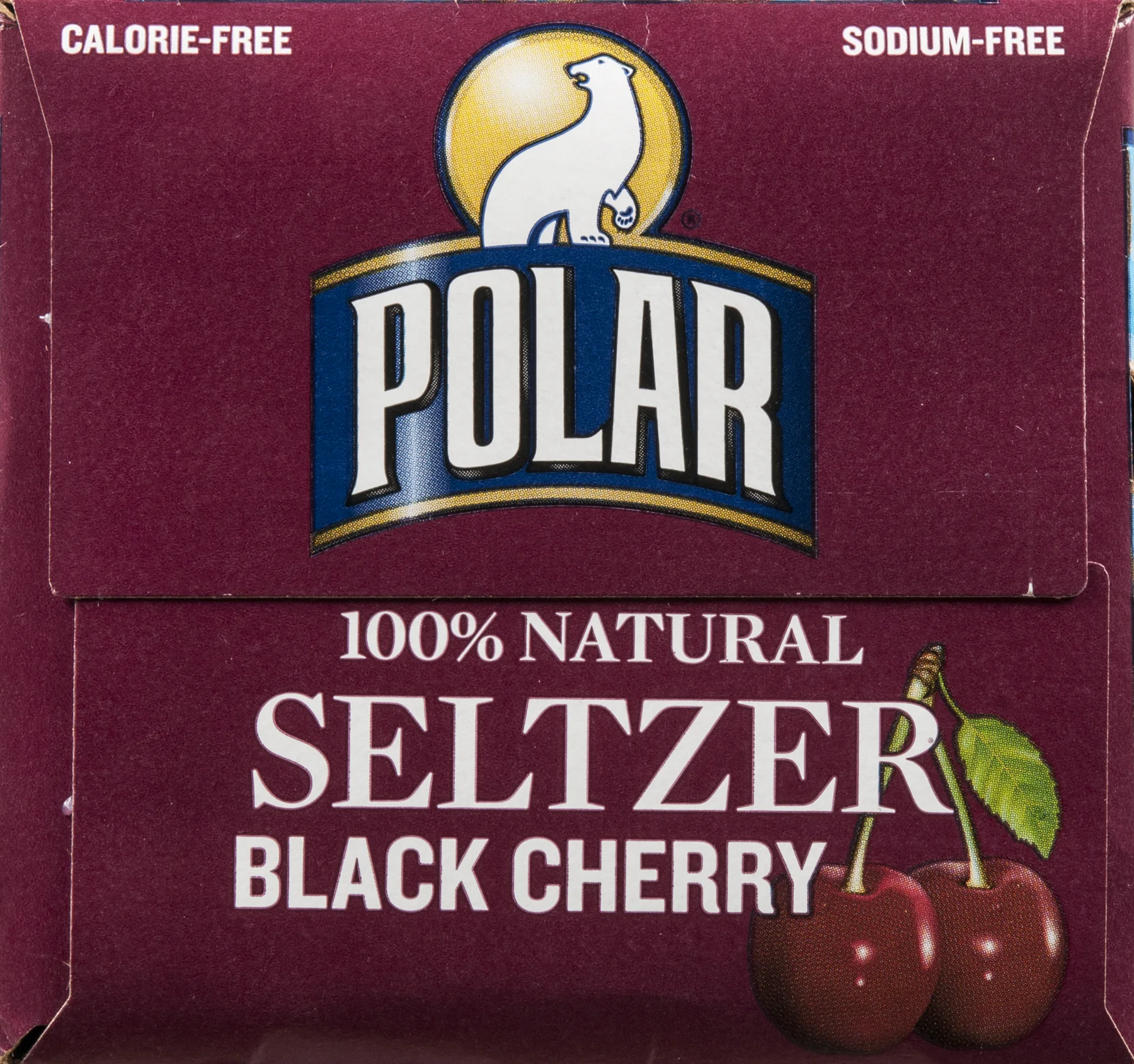 Polar Seltzer Water Black Cherry, 12 fl oz cans, 12 pack