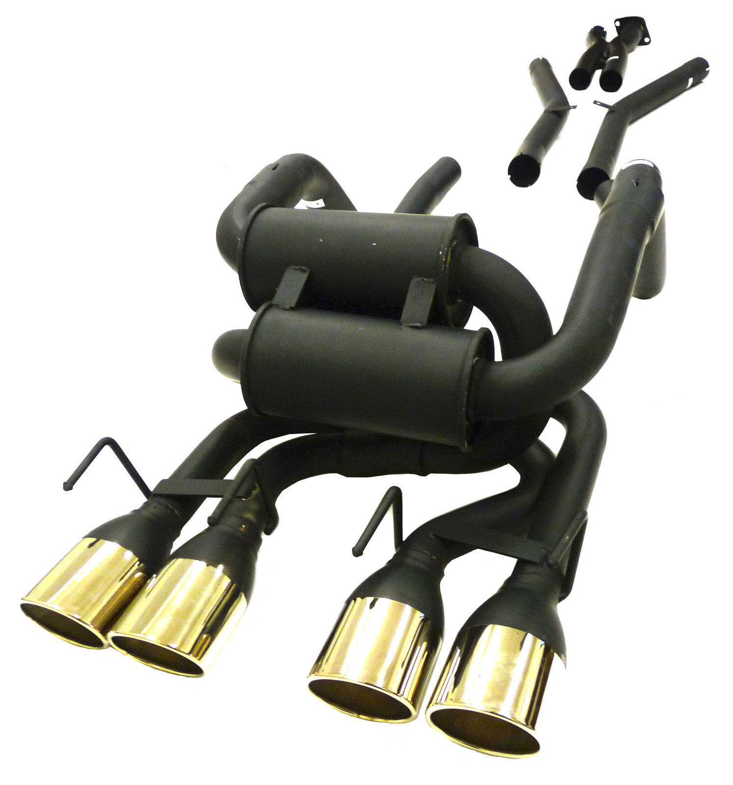 Stainless Catback Exhaust Fitment For 05-08 Corvette 6.0L/6.2L LS2/LS3 By MHP