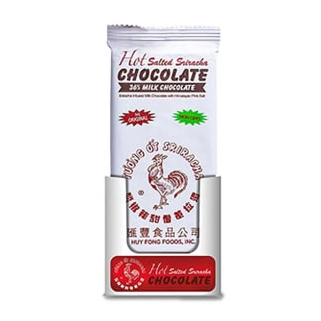 2.5 oz Sriracha Milk Chocolate Bar (12 pack)