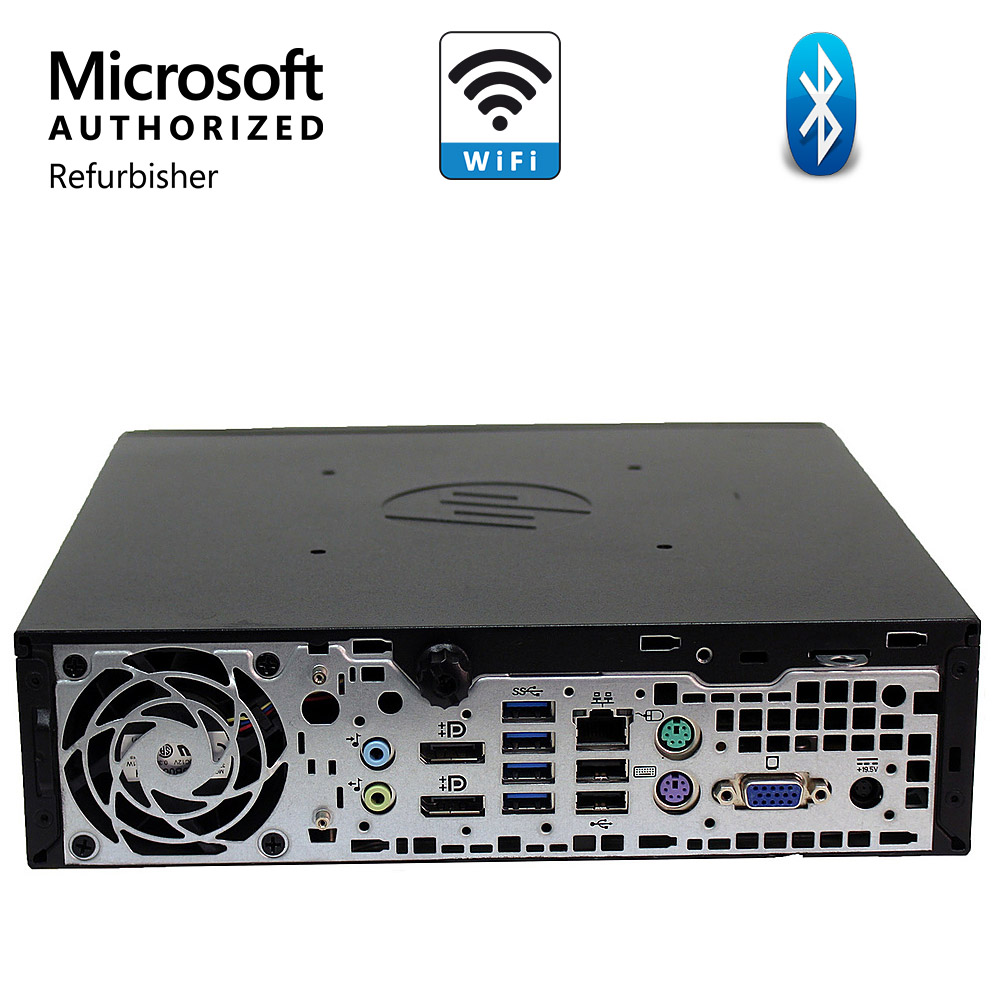 Restored HP Compaq 8300 USFF Desktop Computer, Core i5 4GB 250GB HDD 19