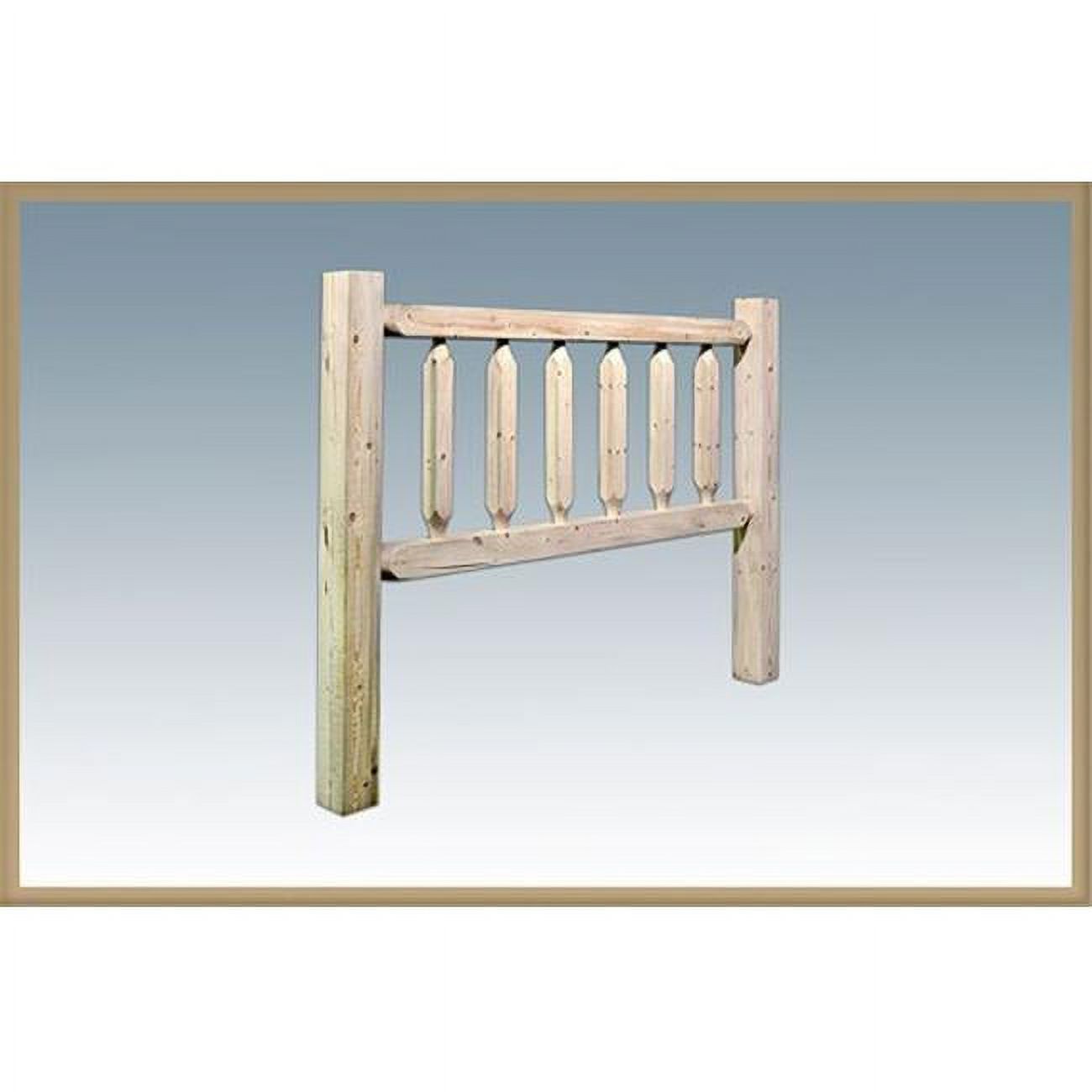 Montana Woodworks  Homestead King Headboard - Varnished - King Size
