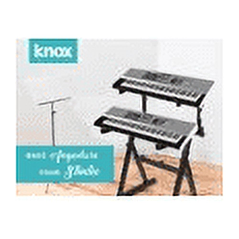 Knox Gear Z-Style Two Tier Electronic Keyboard Piano Stand (Version 2)