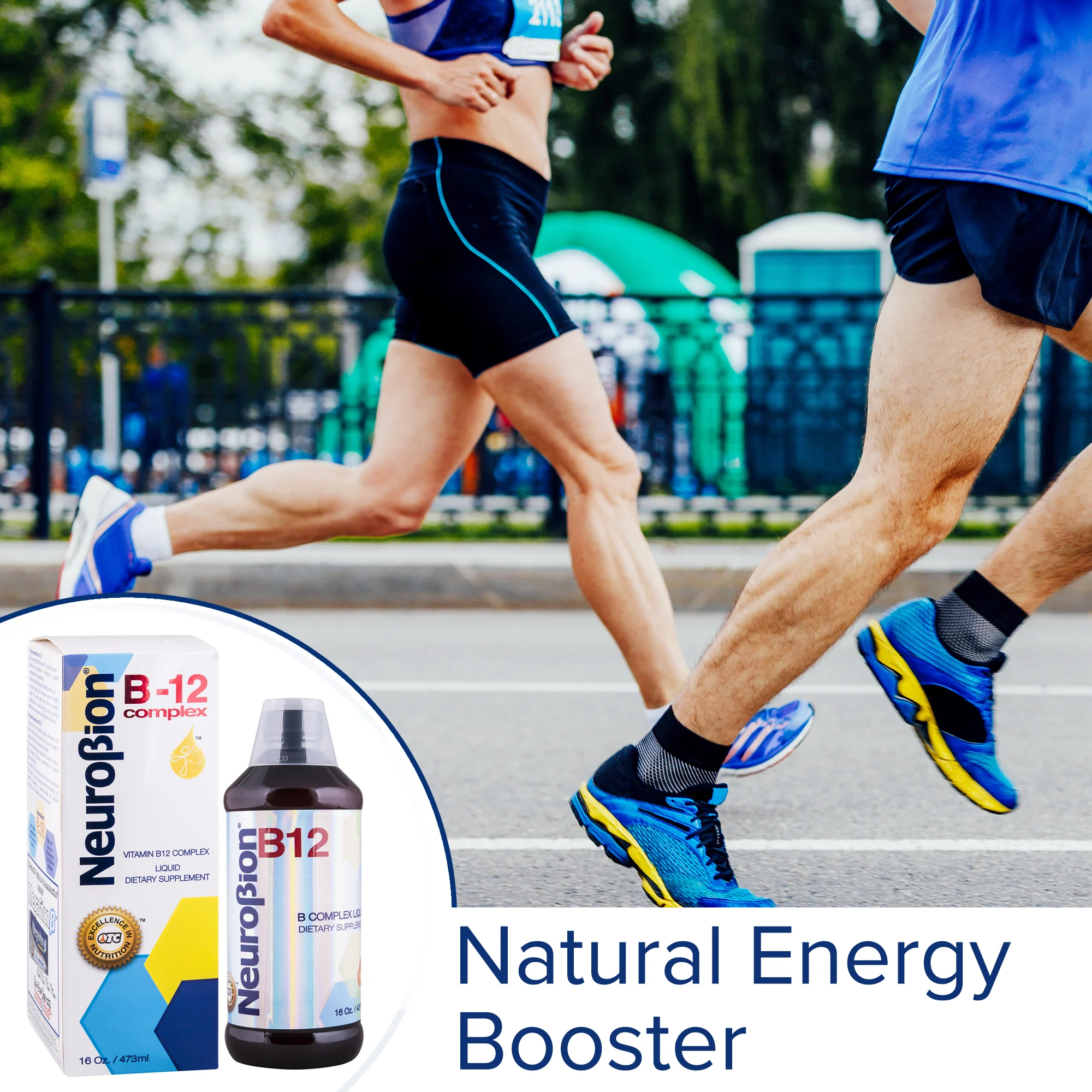 Neurobion B12 Complex Liquid Metabolism and Energy Supplement, 16 fl oz