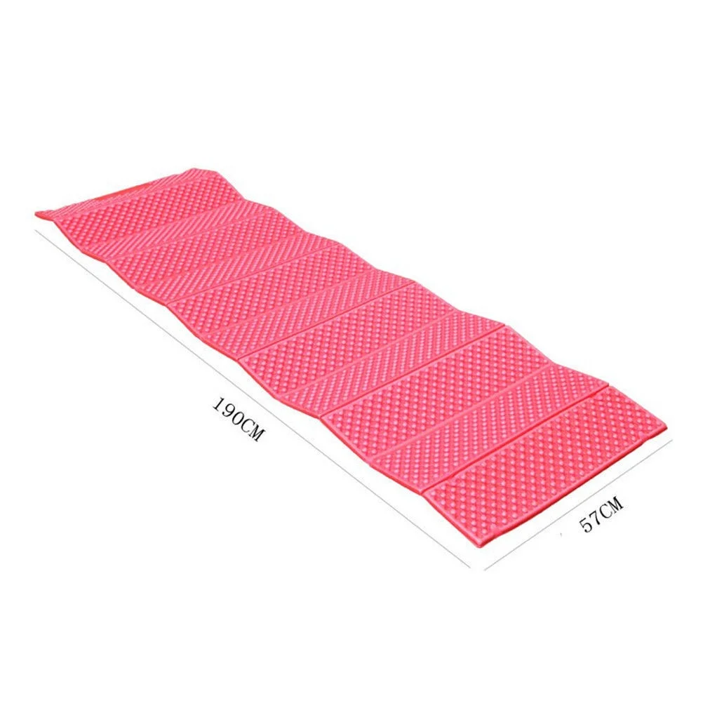 One opening Ultralight Foam Camping Mat Folding Beach Tent Sleeping Pad Waterproof Mattress