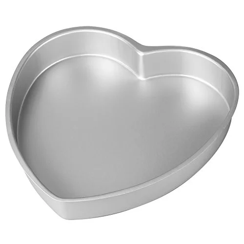 Wilton Aluminum Heart Shaped Cake Pan, 8 inch