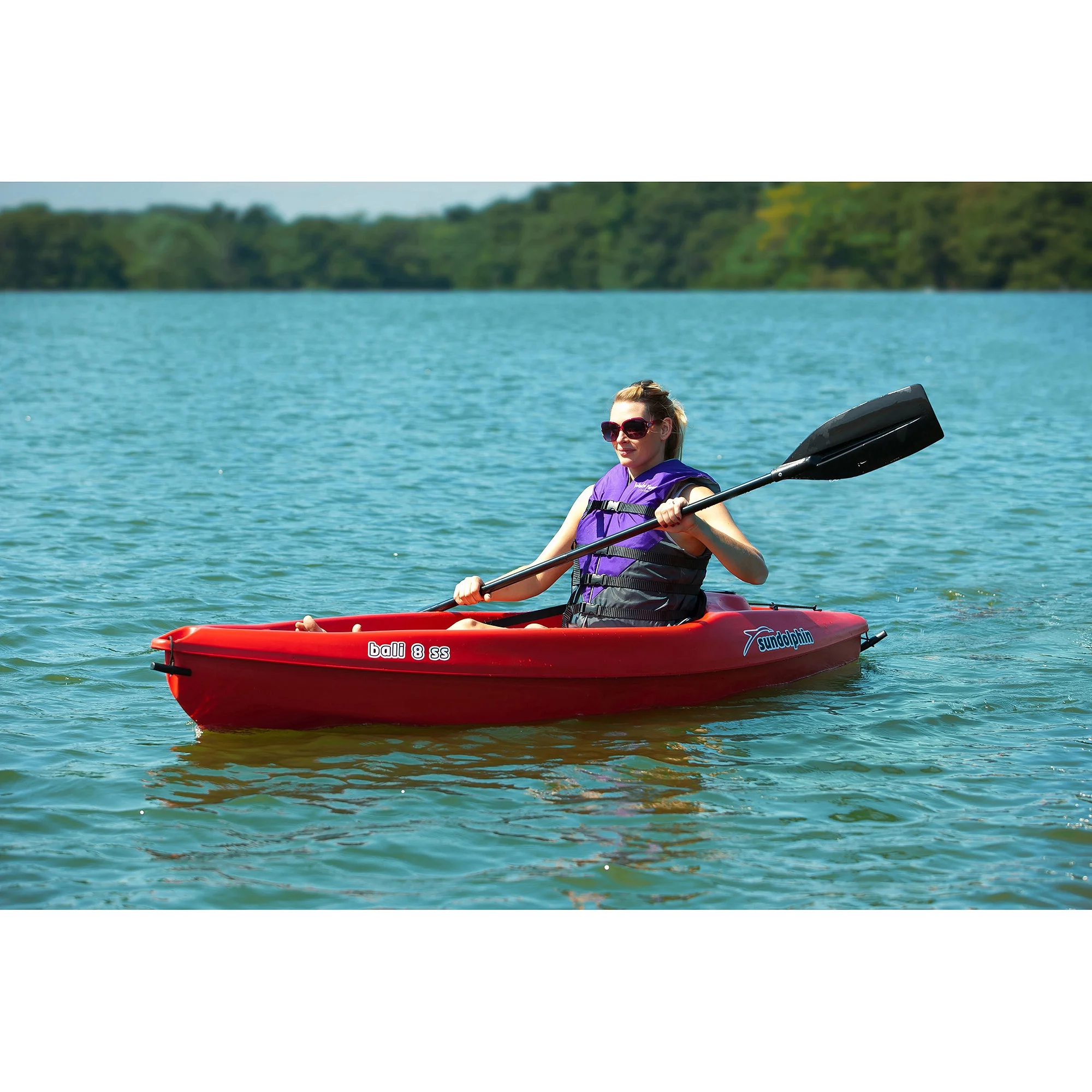 Sun Dolphin Bali 8' Sit-In Kayak, Includes Paddle