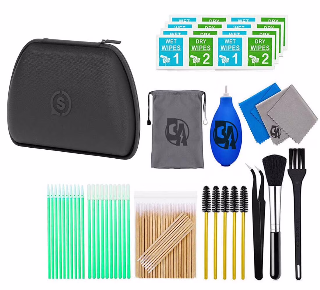 SCUF - Universal Controller Protection Case for PS5, PS4, Xbox Series X|S and Xbox One Controller for Travel and Storage - Black With Cleaning Manual Kit Bolt Axtion Bundle Like New