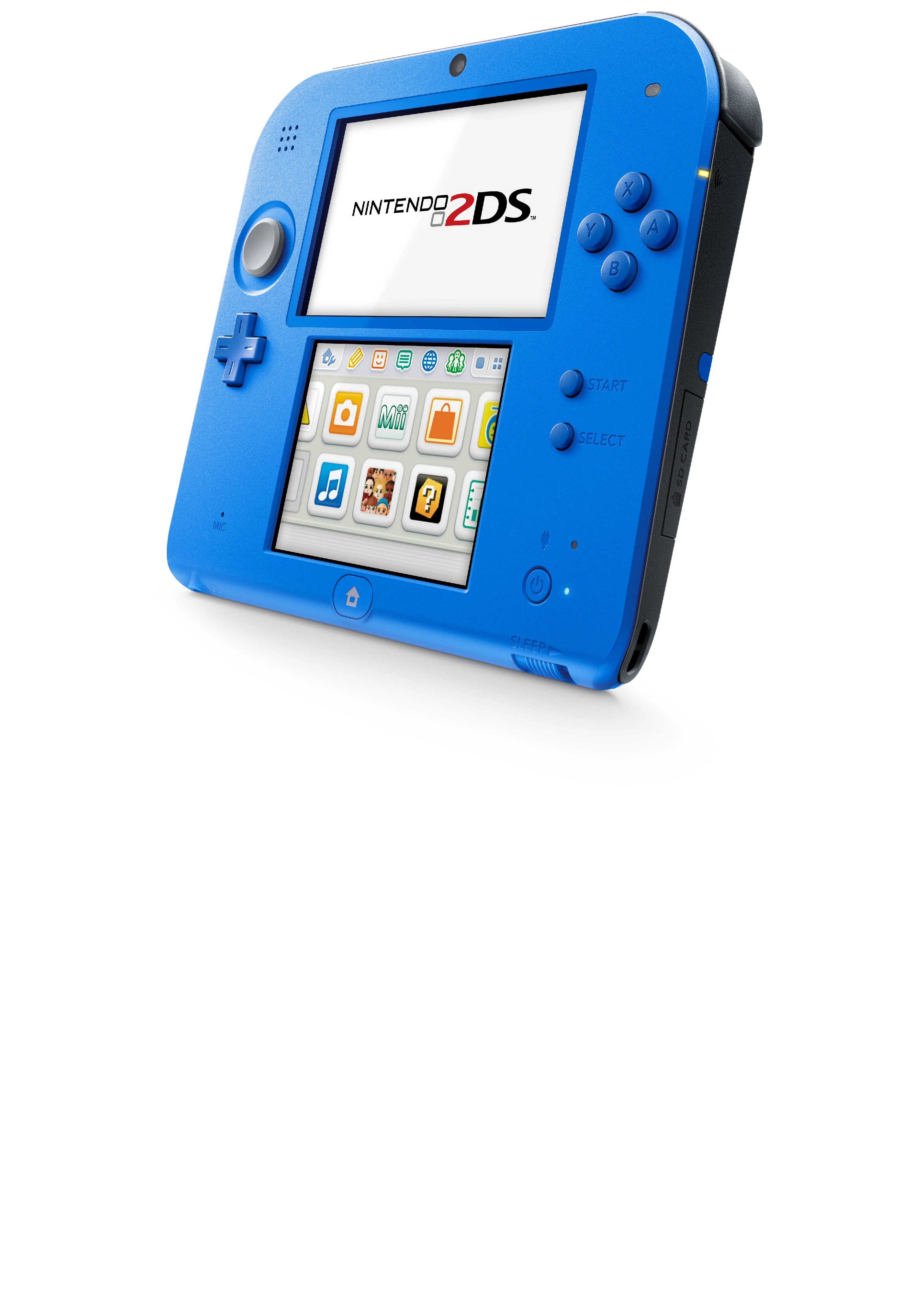 Nintendo 2DS System with New Super Mario 2, Blue