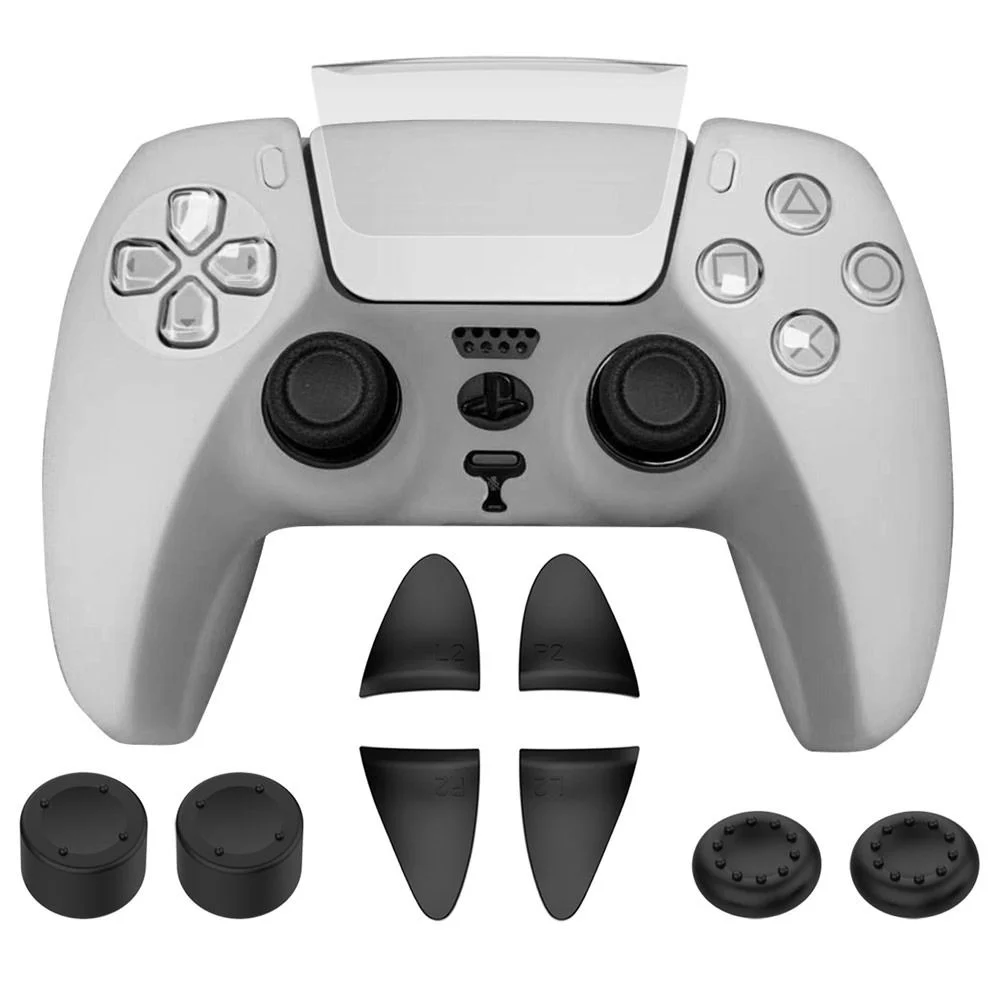 Soft Accessories Silicone Gaming Housing Shell Game Controller Cover Gamepad Case Handle Protector WHITE