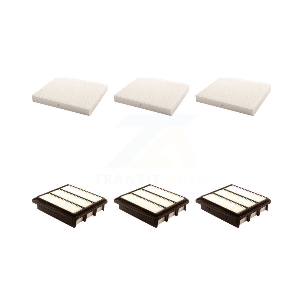 Air And Cabin Filters Kit For Hyundai Sonata Azera KFL-101072