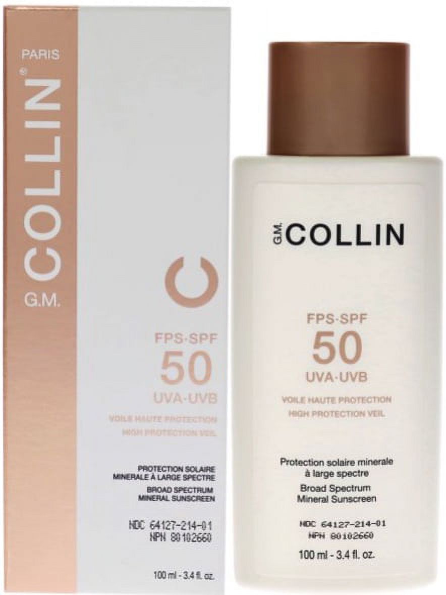 G.M. Collin High Protection Veil SPF 50 UVA-UVB, 3.4 oz / 100nL Sunscreen