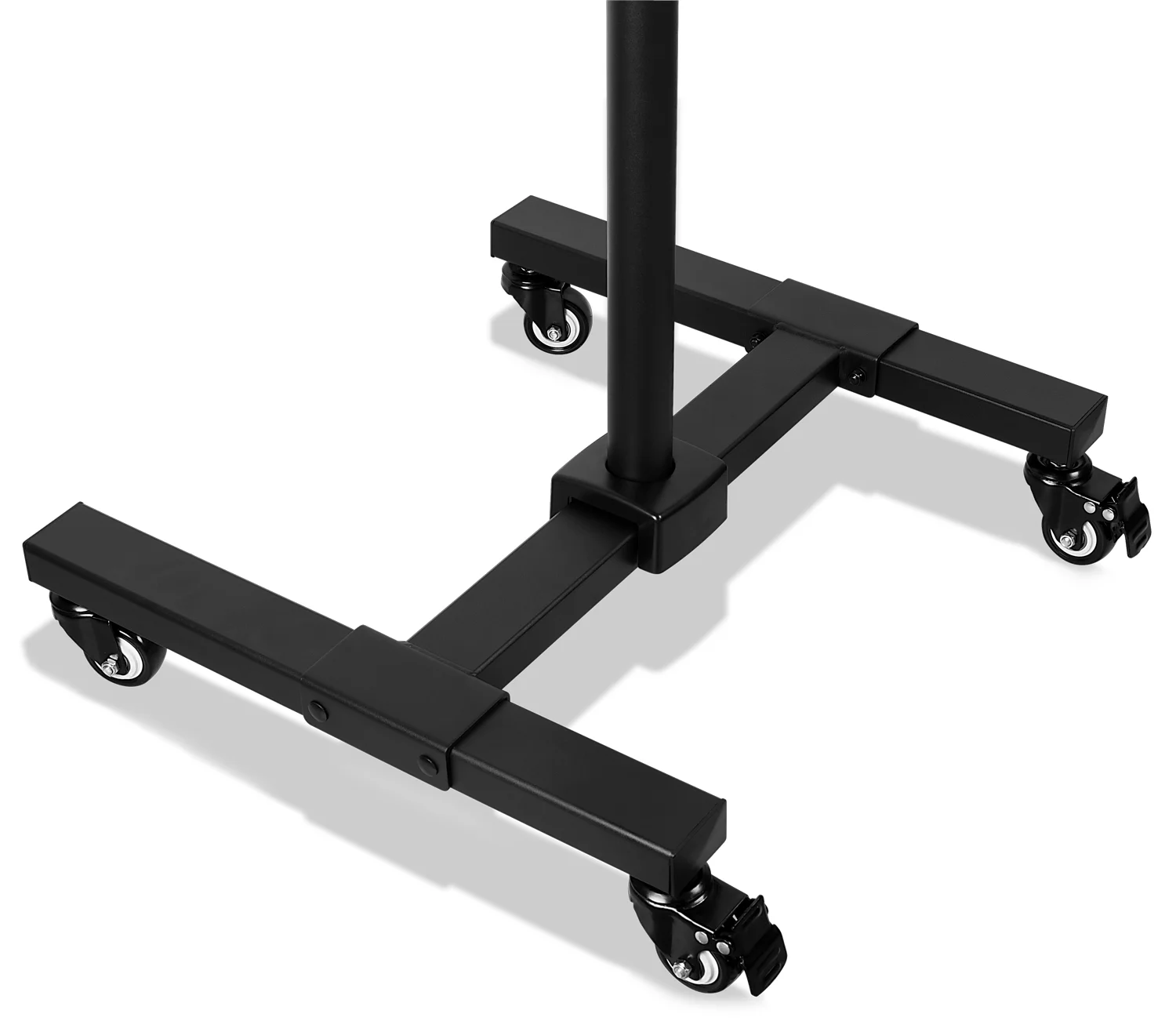 Mount-It! Adjustable Mobile TV Stand, up to 42 inch Tv's, with Rolling Stands, Home and Commercial