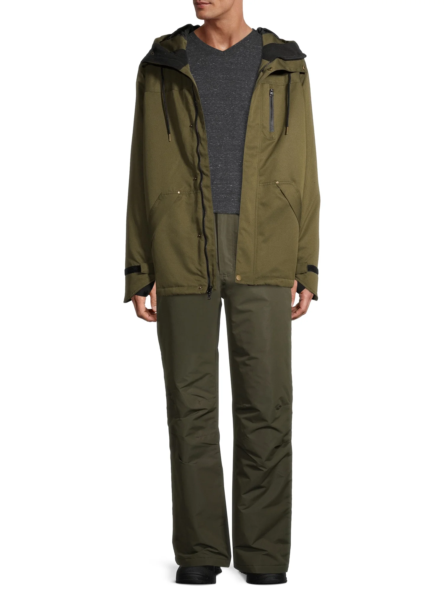 Iceburg Men's Triple Stitch Insulated Board Jacket, up to Size 3XL