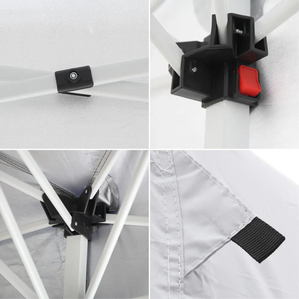 Lowestbest 10'x20' Outdoor Folding Tent, Instant Canopy POP Up Party Tent, Waterproof Folding Tent with Carry Bag