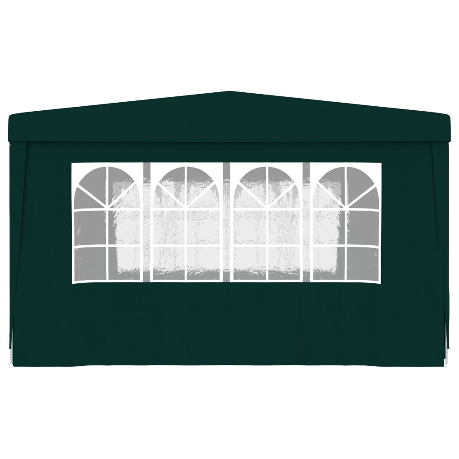Walmeck Professional Party Tent with Side Walls 13.1'x13.1' Green 0.3 ozft²