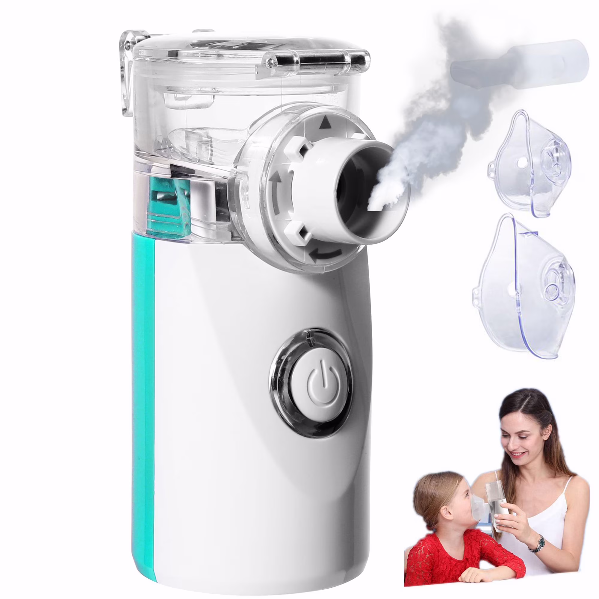 Mericonn Portable Mesh Humidifiers Machine with 3 Atomization Modes