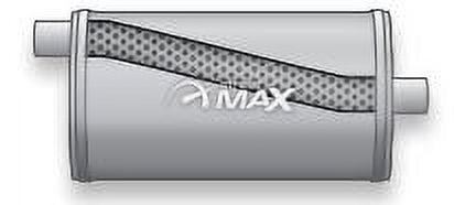 Team Allied Street Max 4” X 9” Oval Body Offset/Center Muffler