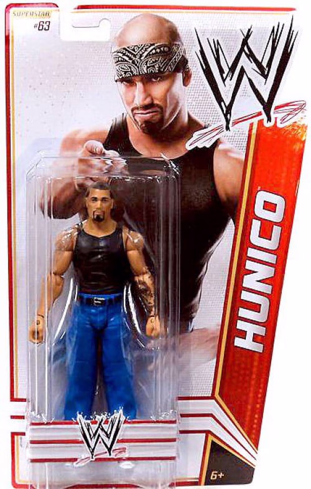 WWE Wrestling Basic Series 23 Hunico Action Figure