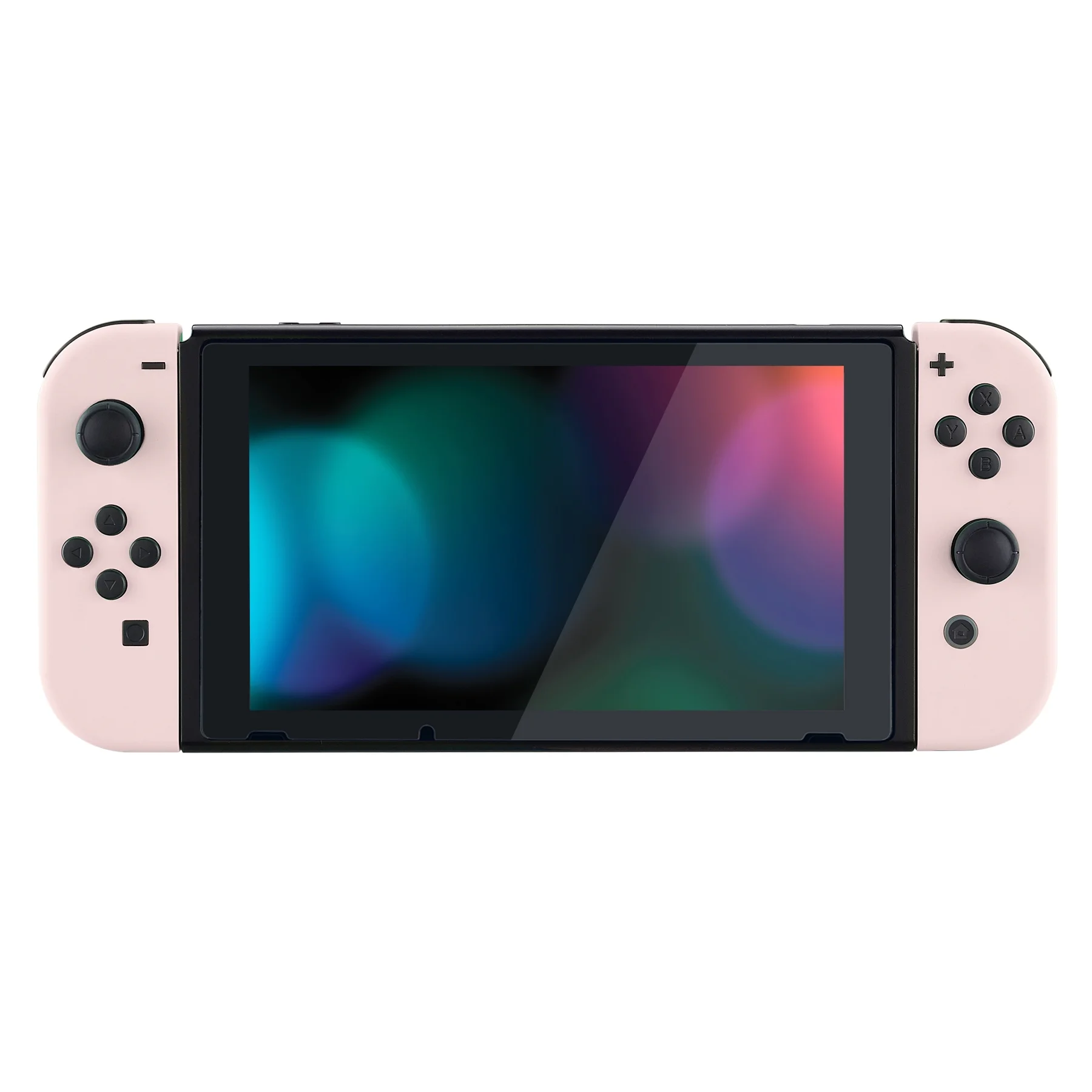 eXtremeRate Pink Handheld Housing w/Full Set Buttons Replacement Shell for Nintendo Switch Console