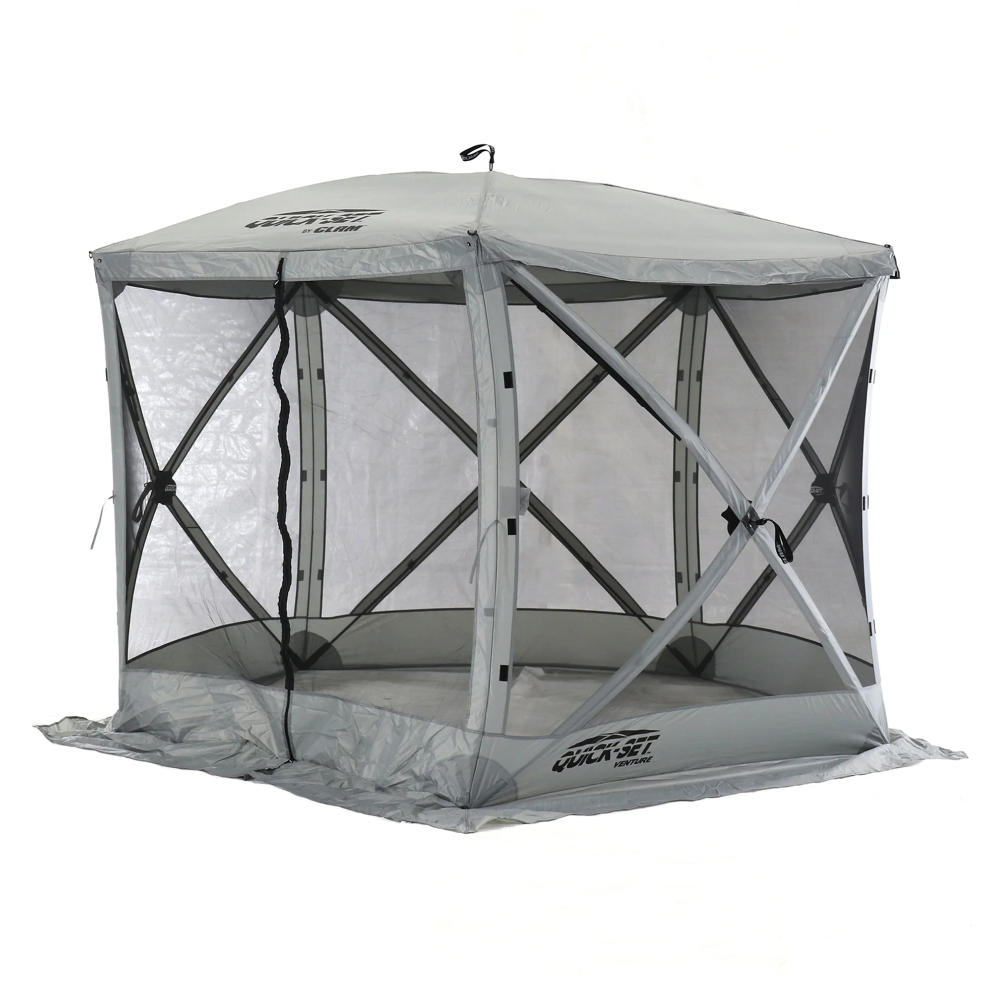 CLAM Quick Set Venture Canopy Shelter + CLAM Quick Set Screen (2 Pack)