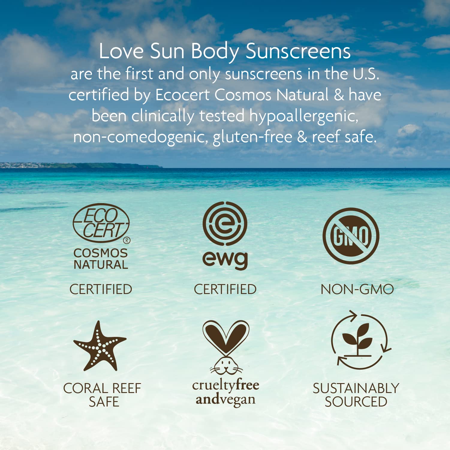 Love Sun Body Glow Natural Daily Tinted Mineral Face Sunscreen  Moisturizer (Sand) SPF30 30ml