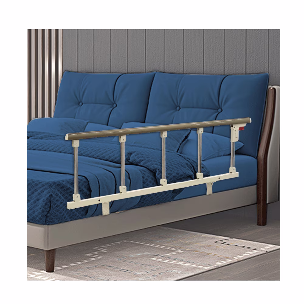 Bed Rail Guard Side Rails for Elderly Adults Seniors Assist Safety Handle Bedside Grab Bar Handicap Bed Railings Cane Care Equipment Home Medical Folding Handles