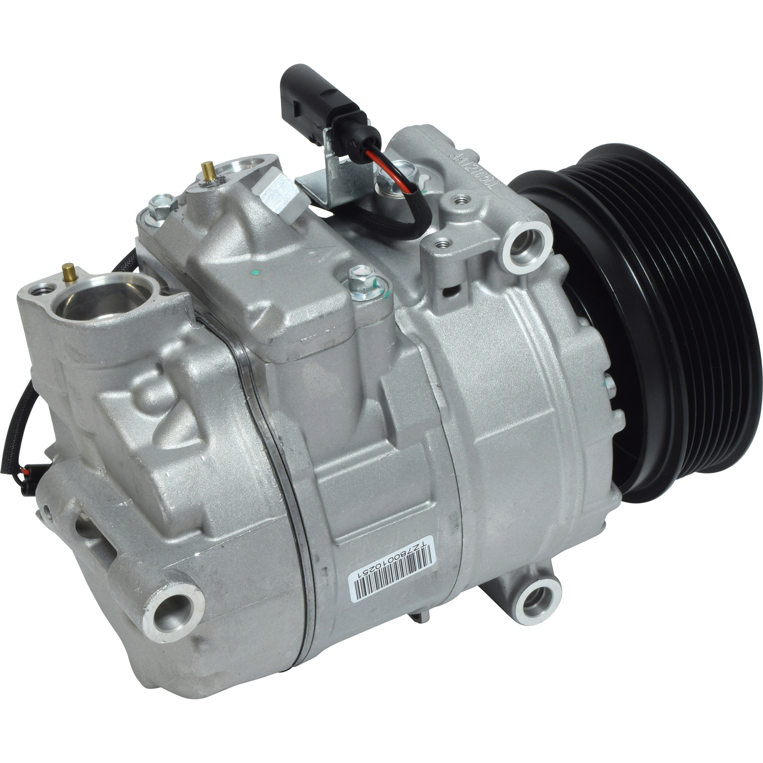 A/C Compressor -- 7SEU17C Compressor Assembly Fits select: 2004 VOLKSWAGEN TOUAREG, 2005-2006 VOLKSWAGEN TOUAREG 3.2