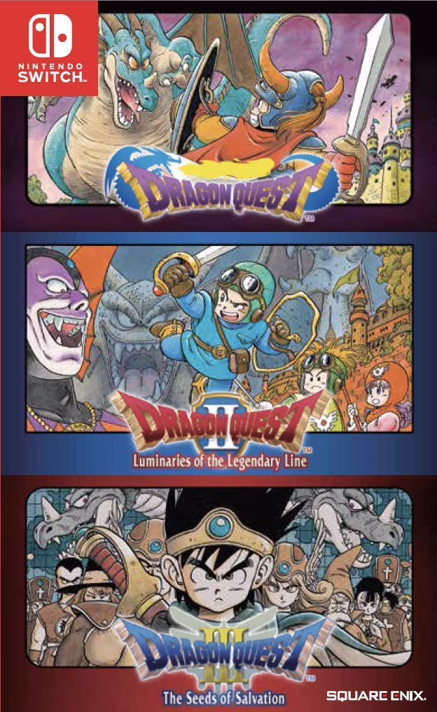 Nsw Dragon Quest 1+2+3 Collection (Multi-Language) (Asia)