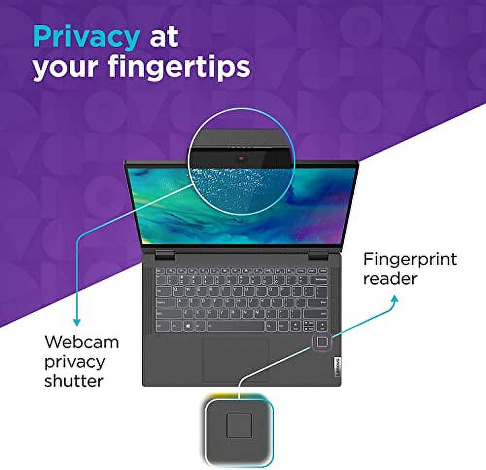 Lenovo Newest IdeaPad Flex 5 2-in-1 Touch Laptop, AMD Ryzen 5 5500U, 14