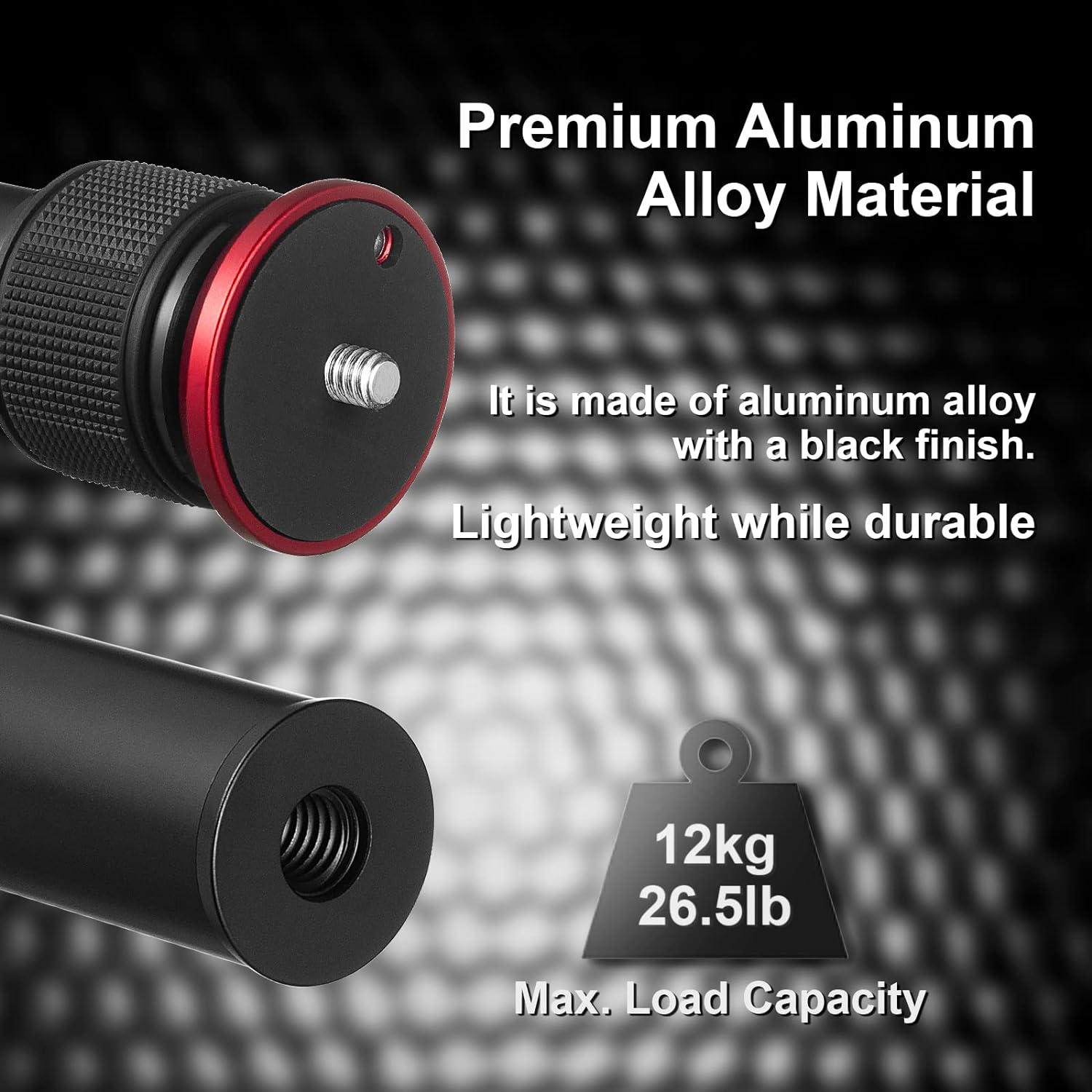 Tripod Extension, 2 Section Center Columns, 23.4