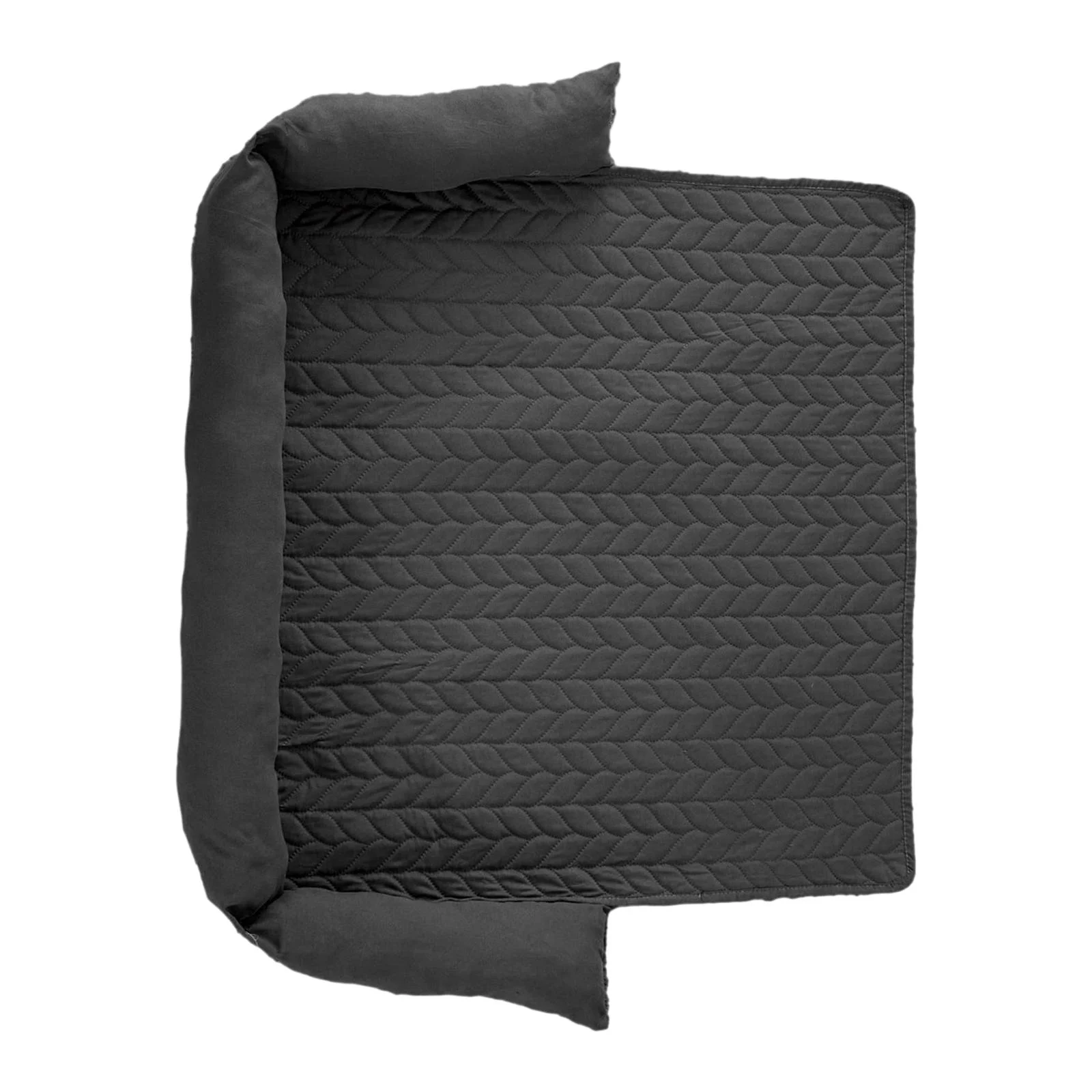 Tooyful Dog Sofa Blanket Pet Couch Protector 29.5x29.5inch Pet Sleeping Mat Accessory Soft Padding Washable Water Resistant for Car Back Seat Dark Gray