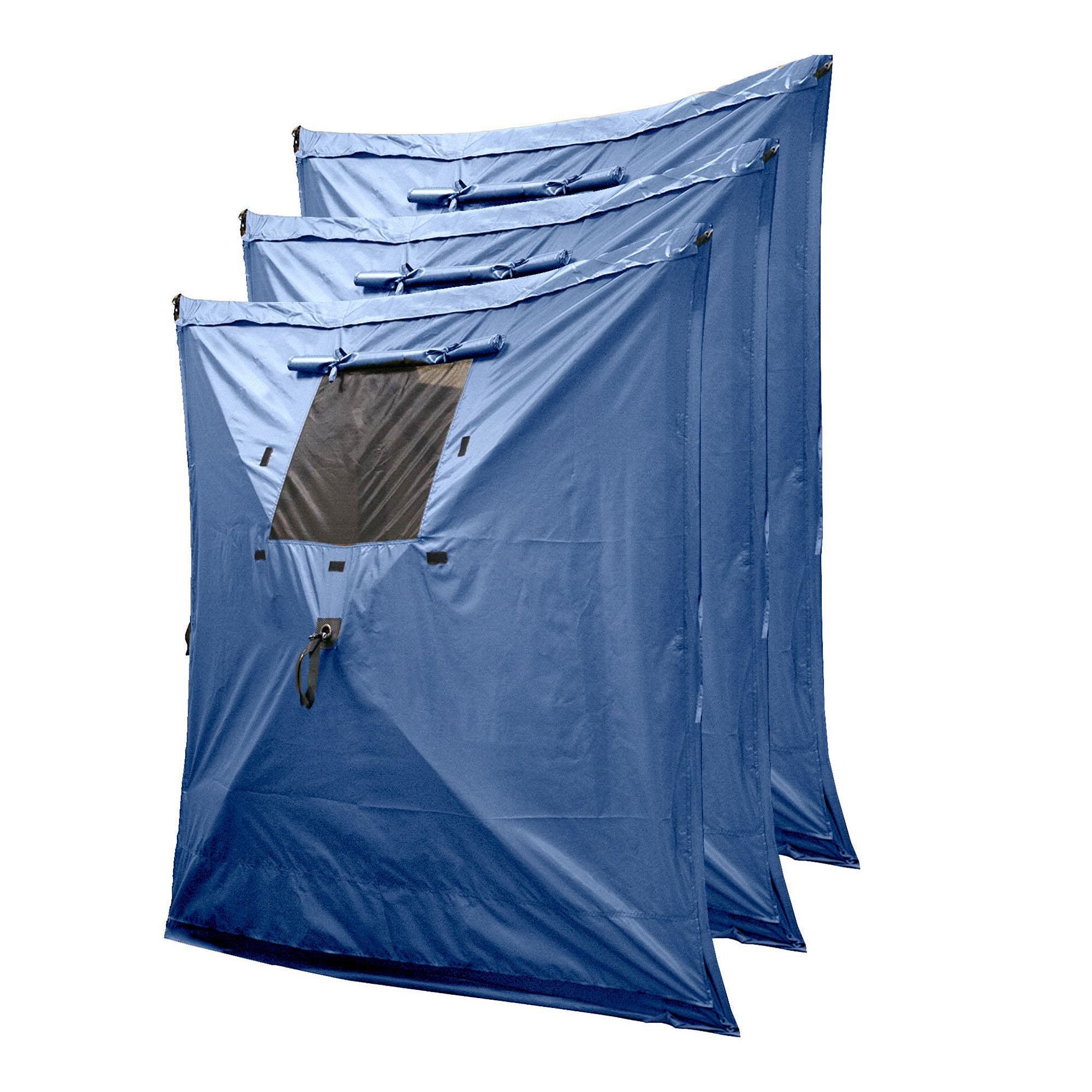CLAM Quick Set Traveler Canopy + Clam Quick Set Screen, Blue (3 Pack)