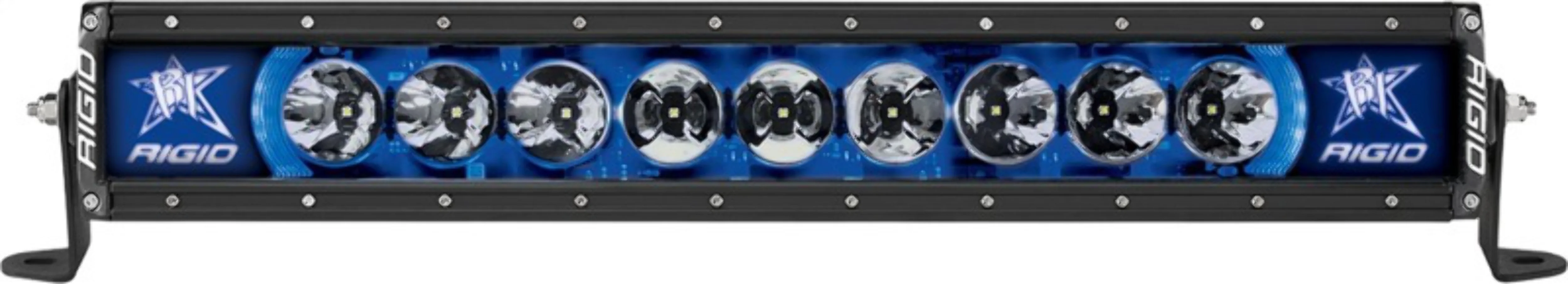 Rigid Industries 220013 Radiance Plus Backlight; Surface Mount; 20 in.; Blue; Black Housing; Single;