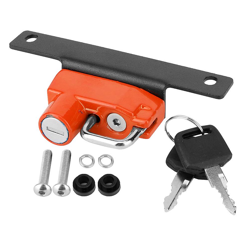Motorcycle Helmet Lock Right Side Alloy Anti-theft Fit For R Ninetorange