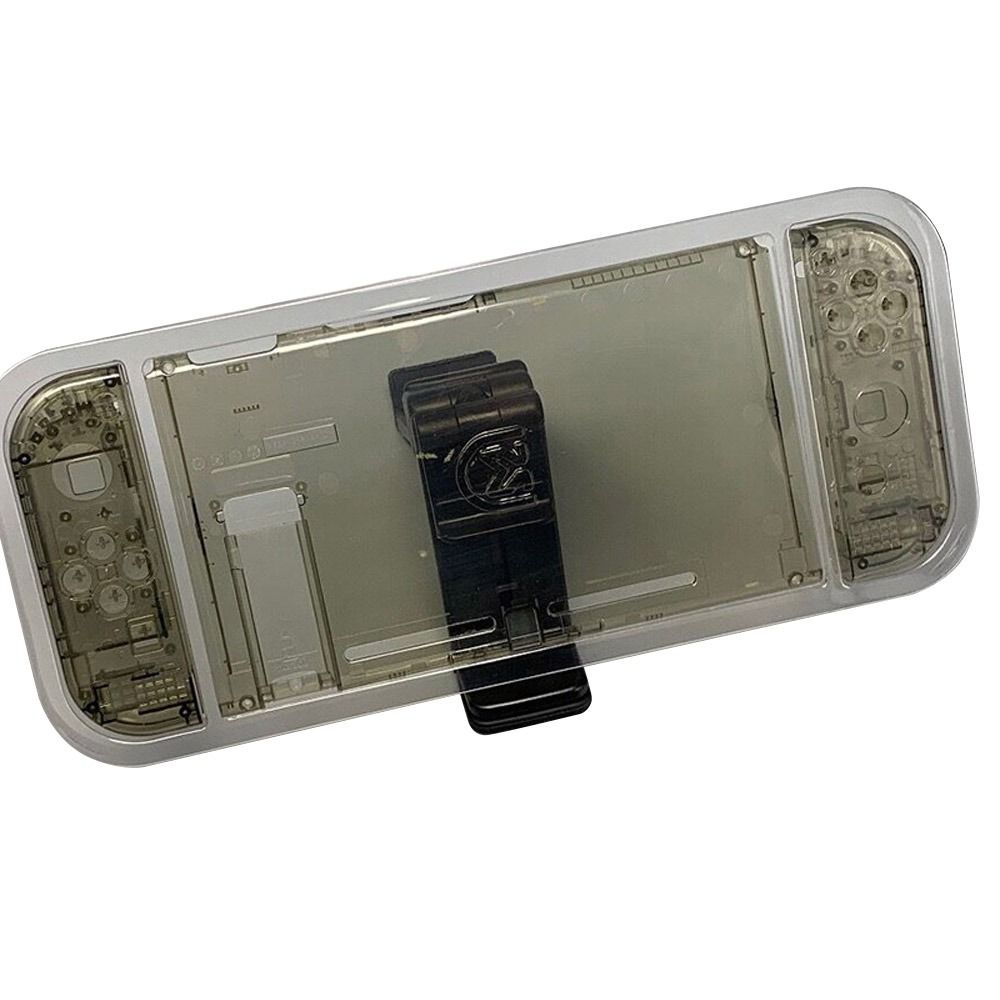 Accessories For Nintendo Switch For Joycon Replacement Parts Back Plate Game Console Case Controller Cover Housing Shell Protective Case BLACK