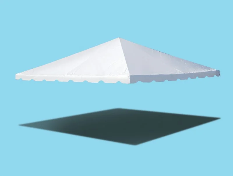 TentandTable West Coast Frame Outdoor Canopy Tent, Top Only, White, 20 ft x 20 ft