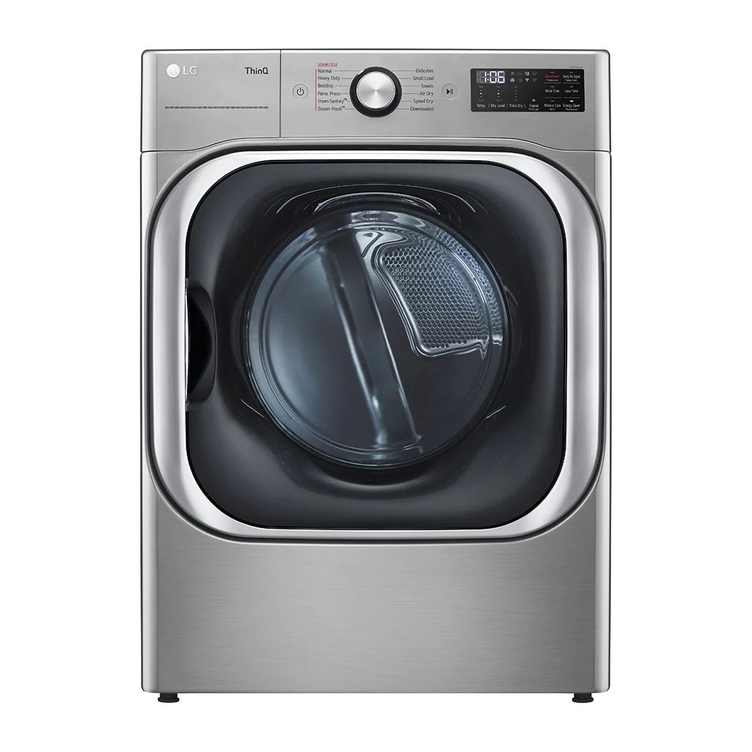 LG DLEX8980V 9.0 cu. ft. Mega Capacity Smart wi-fi Enabled Front Load Electric Dryer with TurboSteam and Built-In Intelligence