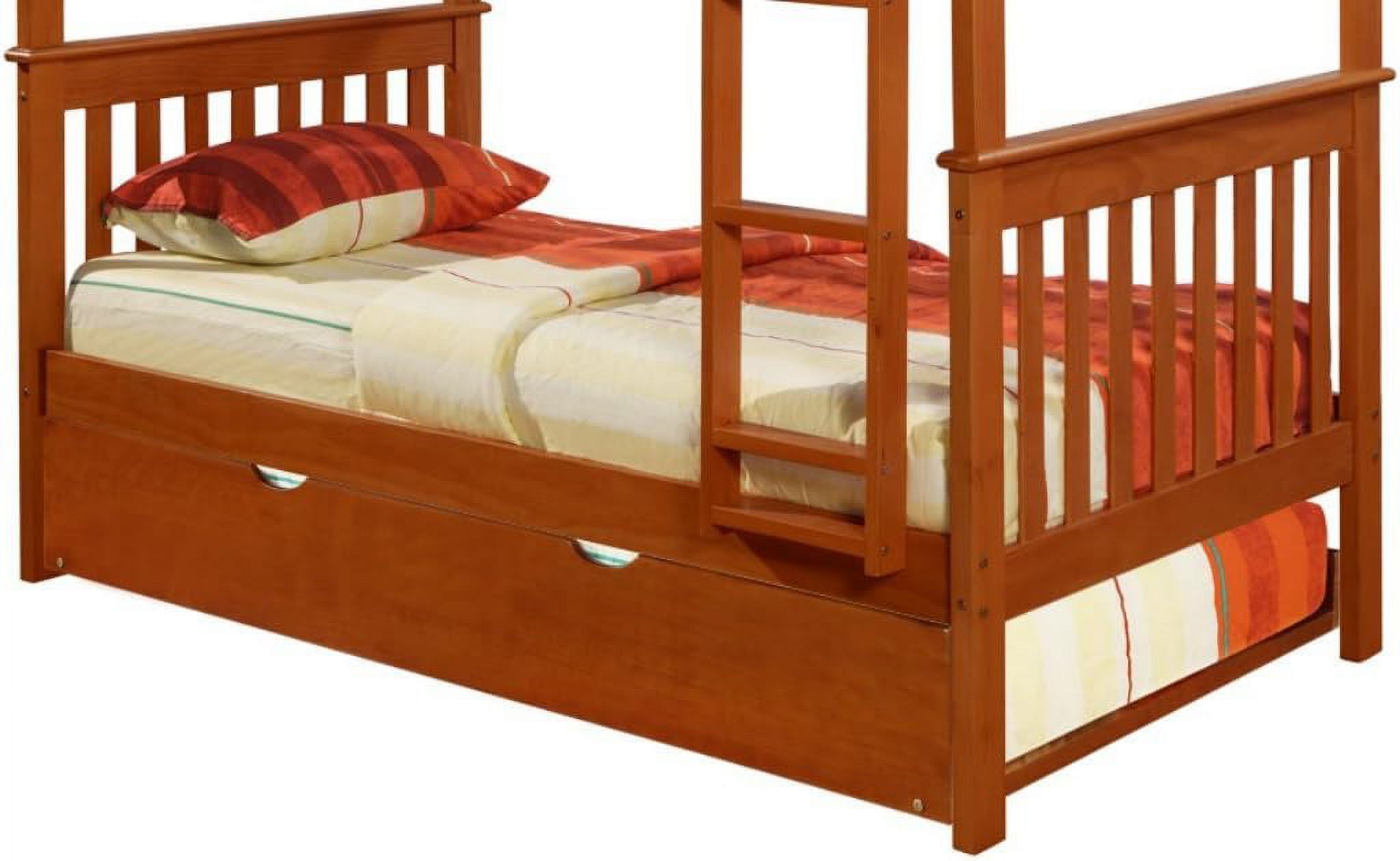 Bunk Bed Kingdom Trundle Bed, , Espresso