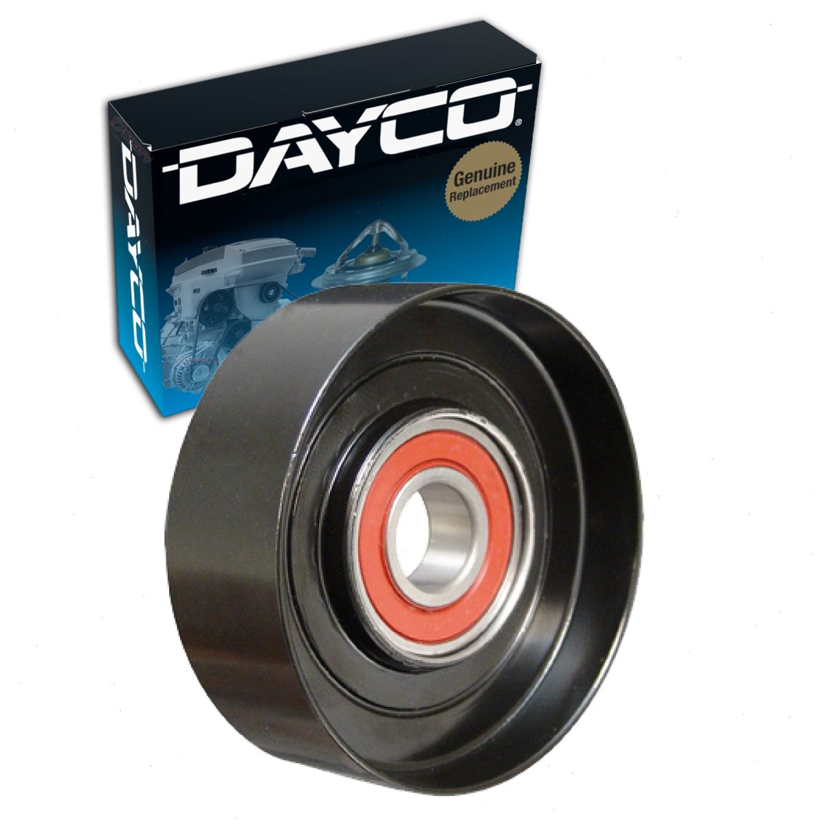Dayco Drive Belt Tensioner Pulley compatible with Nissan Rogue 2008-2013