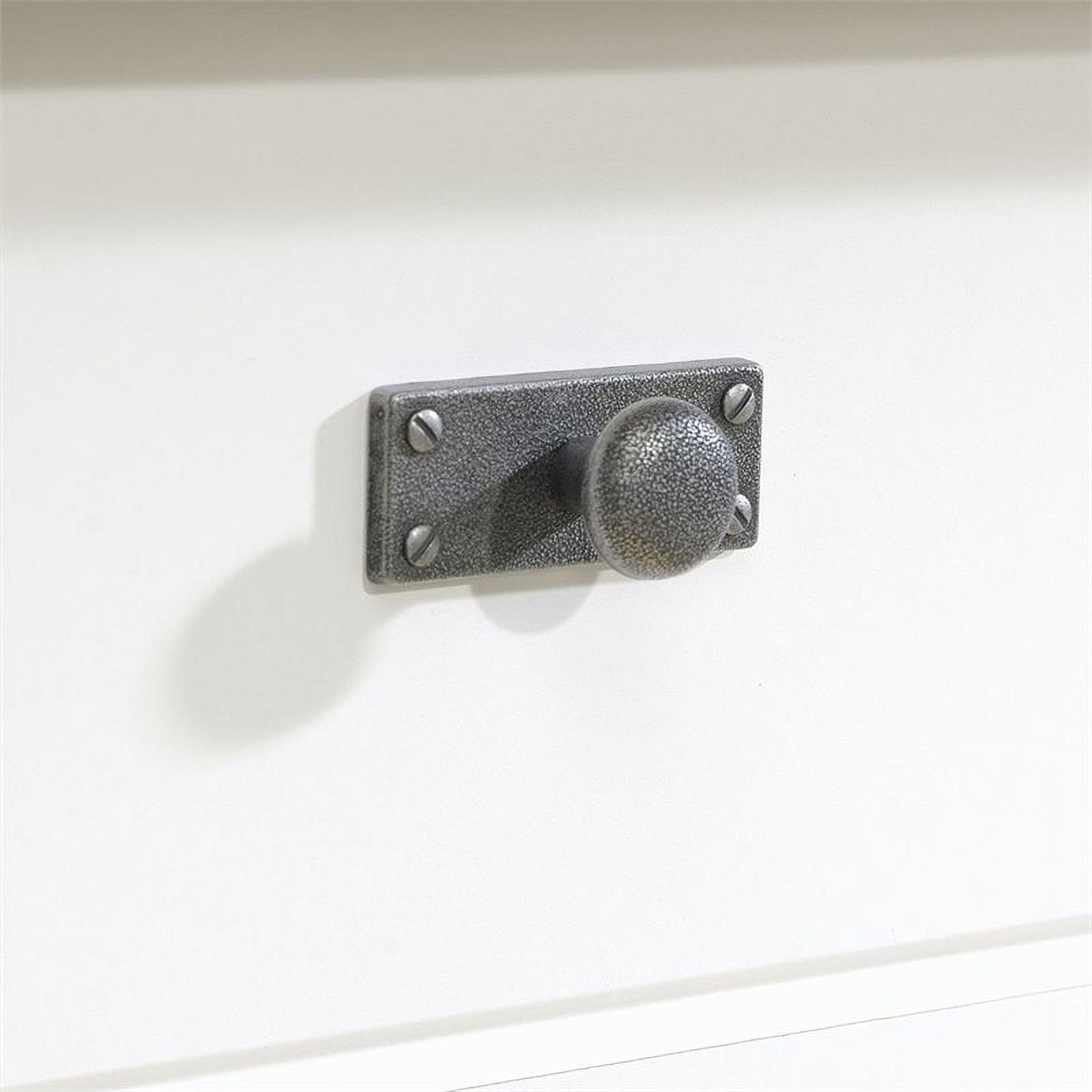 Pemberly Row 6 Drawer Double Dresser in Soft White