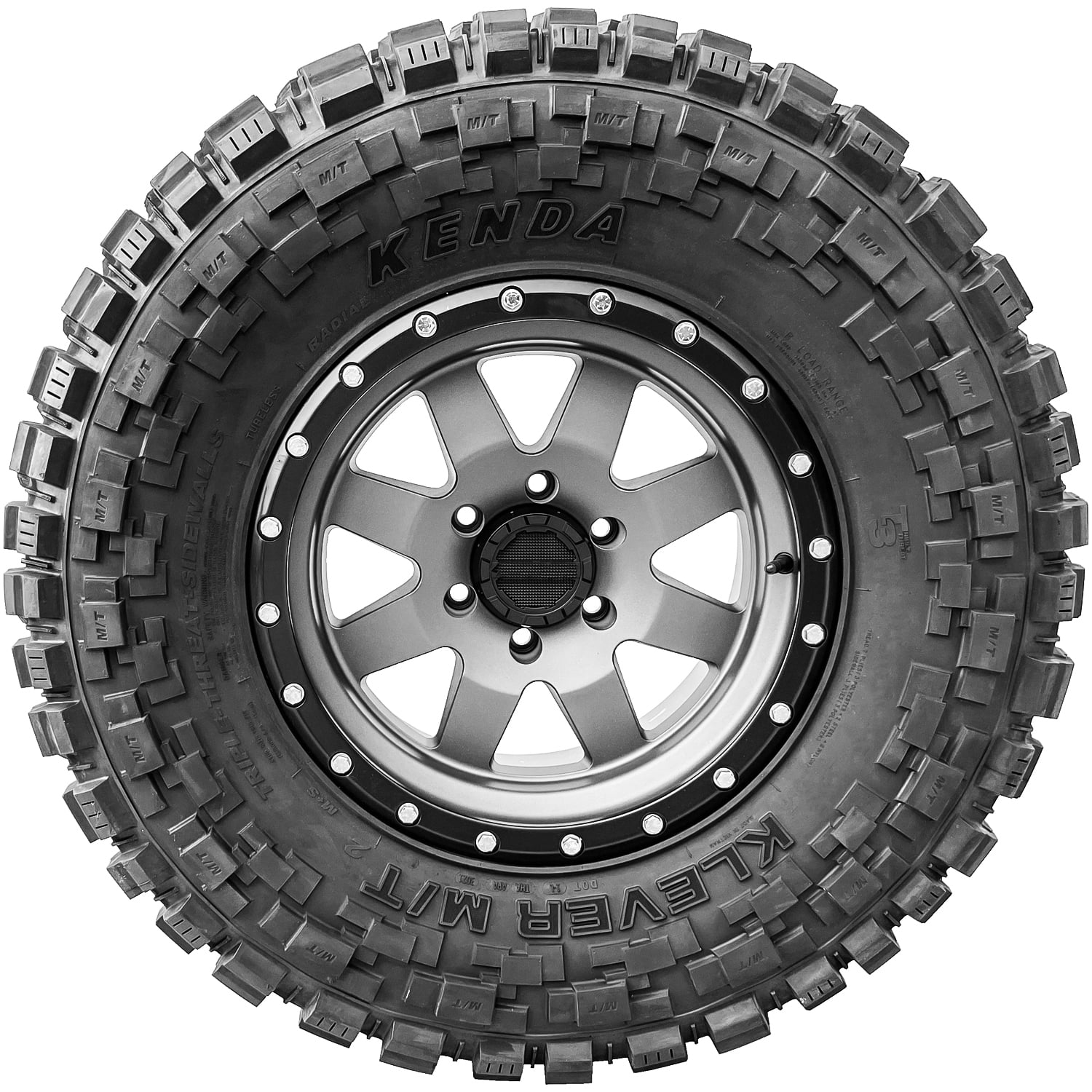 Tire Kenda Klever M/T2 LT 255/75R17 Load C 6 Ply MT M/T Mud