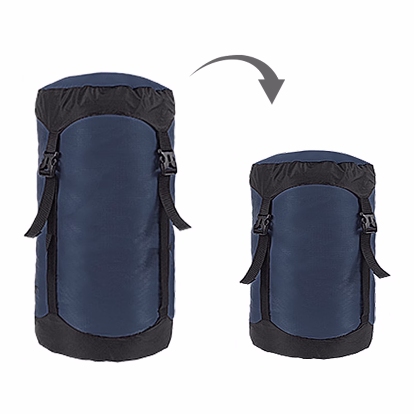 moobody Sleeping Bag Storage Bag Compression Sack Small 5，35L 40D Ripstop, Convenient Solution for Storing Outdoor Gear