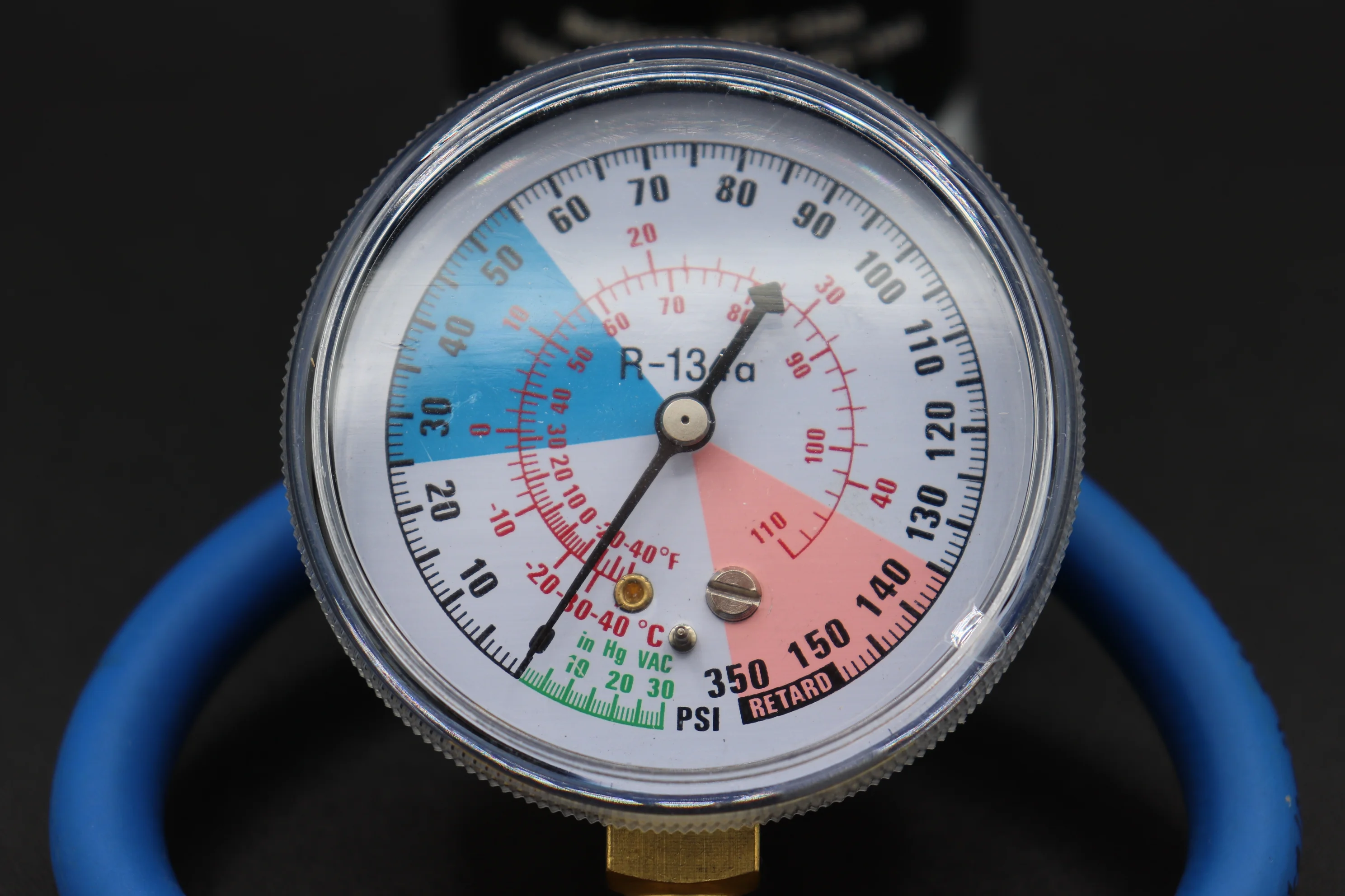 Envirosafe R134a SUV Industrial Replacement, 3 cans and Brass gauge, R-134a, R134