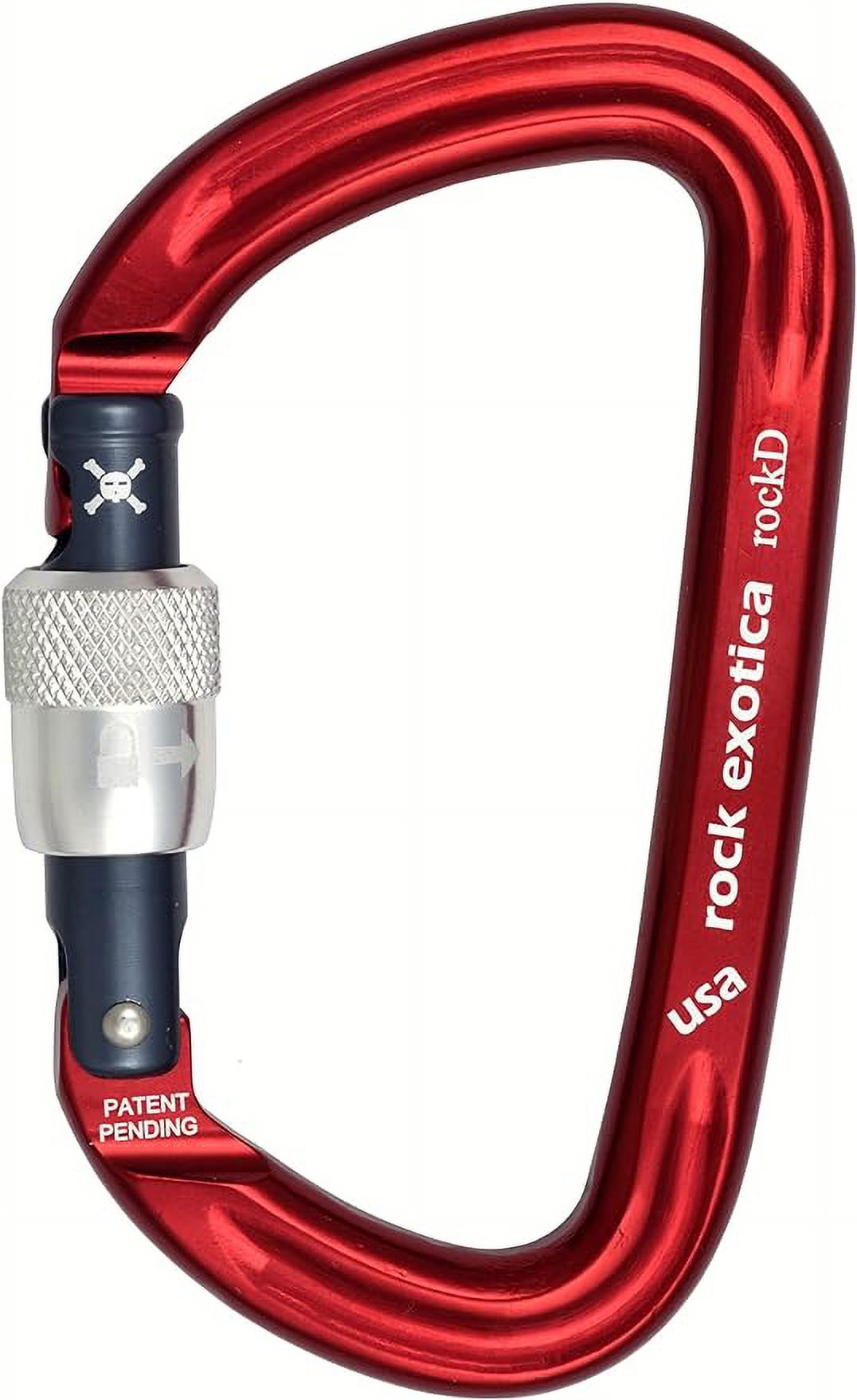 Rock Exotica rockD Locking Carbiner - Screw-Lock